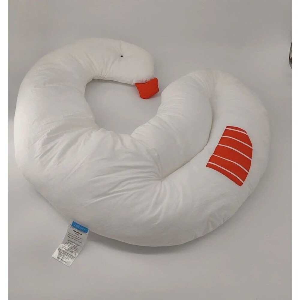 Swan shape Curve Long Kids Body Pillow New